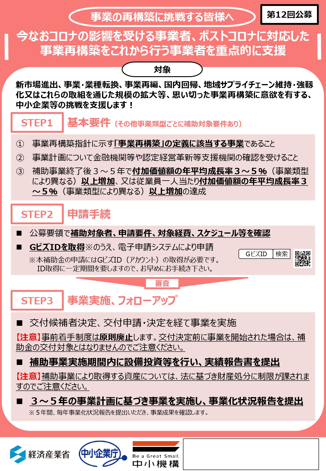 事業再構築補助金【第12回】-工作機械のカタログサイト【キカイ