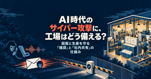 AI時代のサイバー攻撃に、工場はどう備える？ 図面と生産を守る「確認」と「社内共有」の仕組み